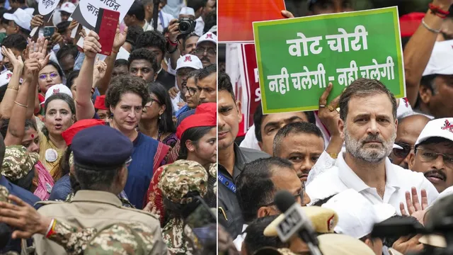 opposition-protest-march-against-vote-chori-parliament-to-election-commission-bihar-voter-list-revision-latest-updates