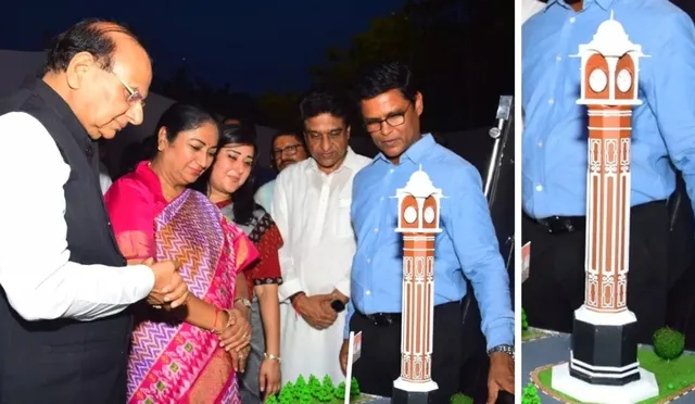 delhi-lg-cm-lay-foundation-of-clock-tower-at-talkatora-stadium-intersection-know-its-special-fearure