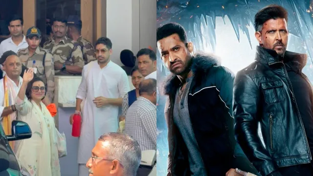 ahead-of-war-2-release-ayan-mukerji-visits-shirdi-sai-baba-temple-with-rani-mukerji-video