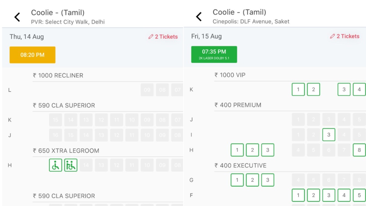 Coolie Ticket Price Delhi