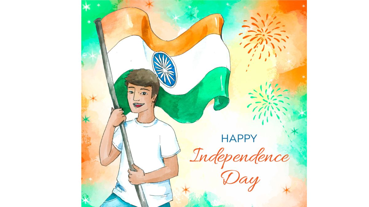 independence day drawing