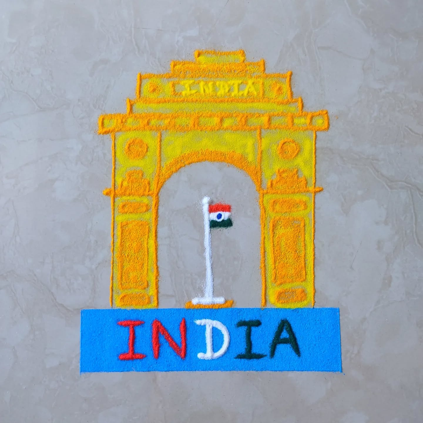 independence day rangoli designs (2)
