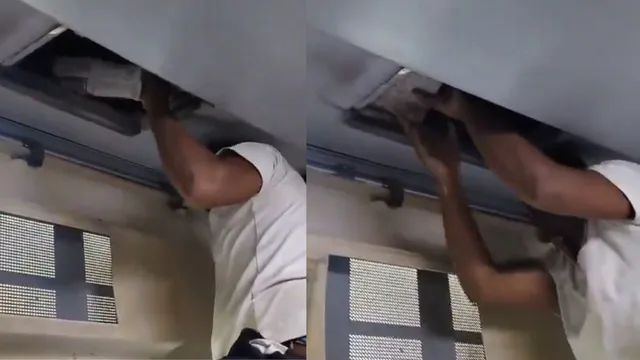 over-150-liquor-bottles-found-in-train-ac-duct-after-passengers-complain-of-poor-cooling-on-lucknow-barauni-express