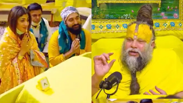 shilpa-shetty-and-raj-kundra-seek-blessings-from-premnand-ji-maharaj-businessman-offers-kidney-to-spiritual-guru