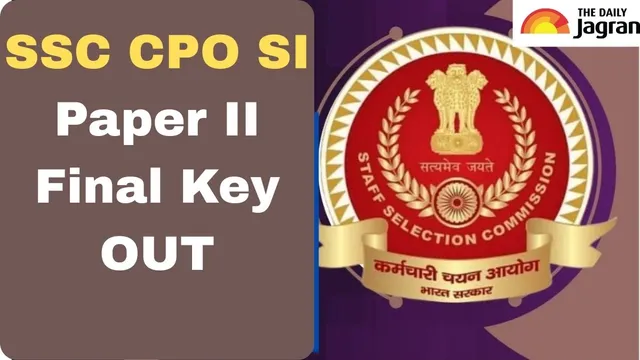 ssc-cpo-si-paper-2-final-key-out-at-sscgovin-mark-to-be-released-soon-check-more-details-here