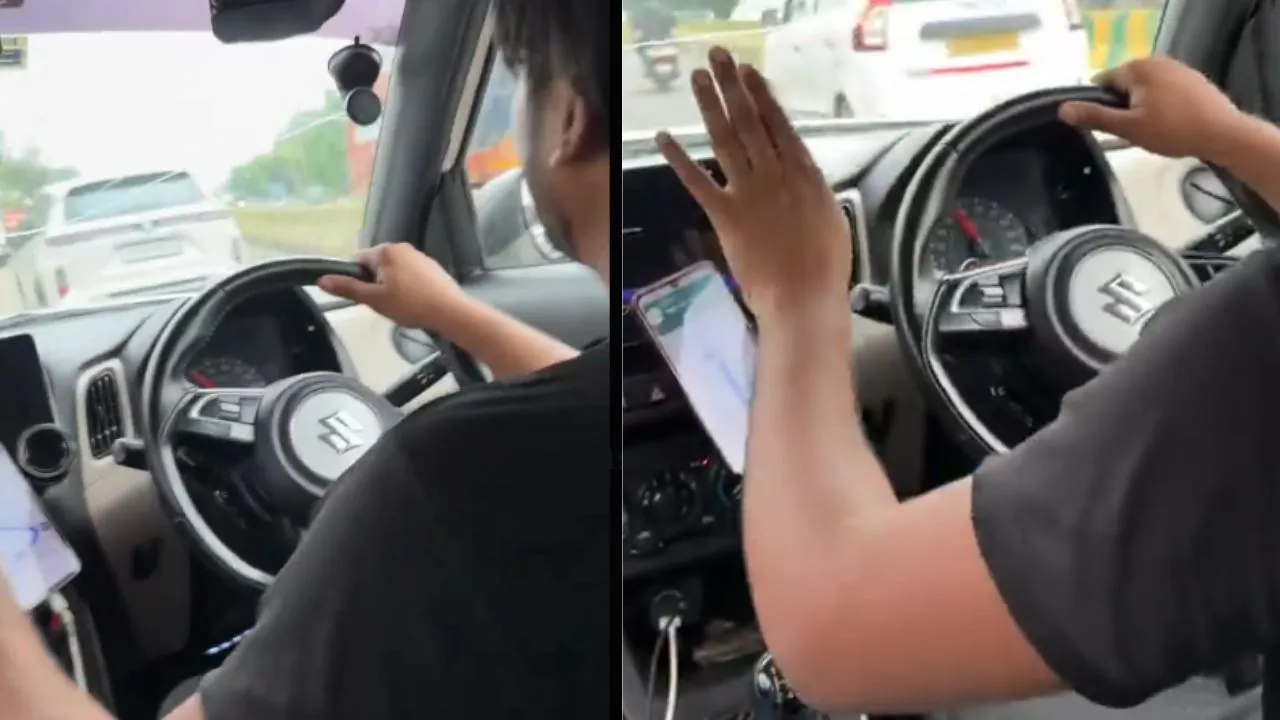 family-cab-ride-from-delhi-to-noida-turns-scary-as-driver-tries-to-run-from-police-in-viral-video