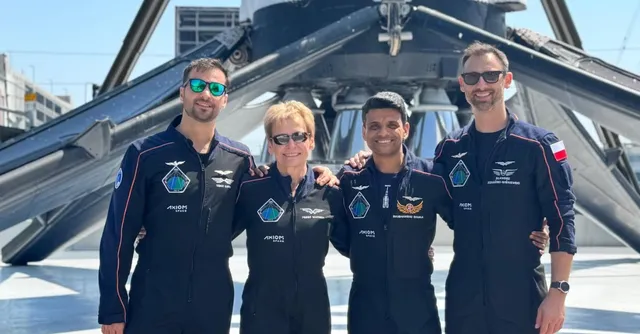 shubhanshu-shukla-2nd-indian-in-space-welcomed-by-top-officials-in-delhi-likely-to-meet-pm-modi-video