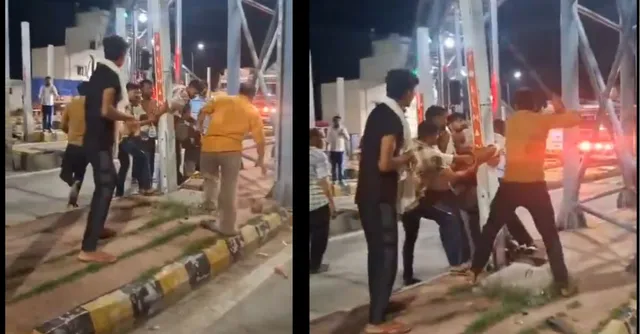 uttar-pradesh-army-soldier-assaulted-by-toll-booth-staff-in-meerut-four-arrested-video