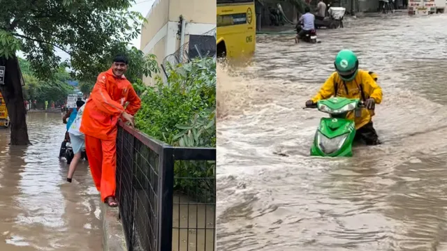 delivery-agents-in-delhi-struggle-through-flooded-streets-and-heavy-rain-to-deliver-food-on-time-respect-for-their-dedication
