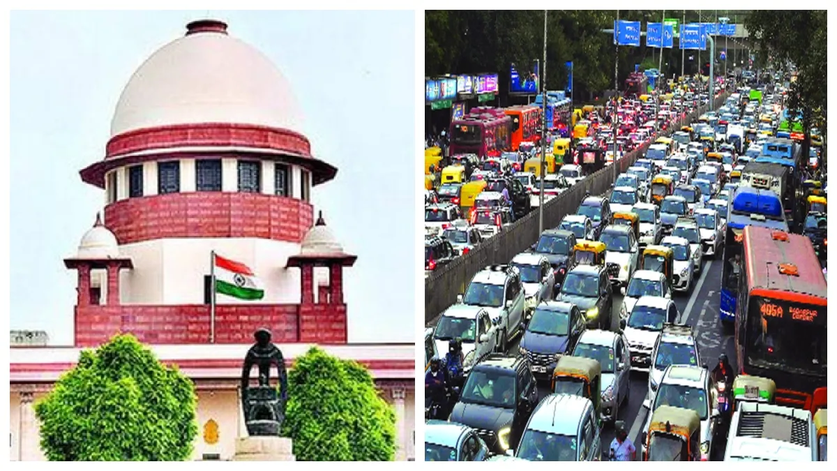 delhi-traffic-after-rain-sc-raps-authorities-over-heavy-jams-for-hours-says-delhi-paralysed-if-it-downpour
