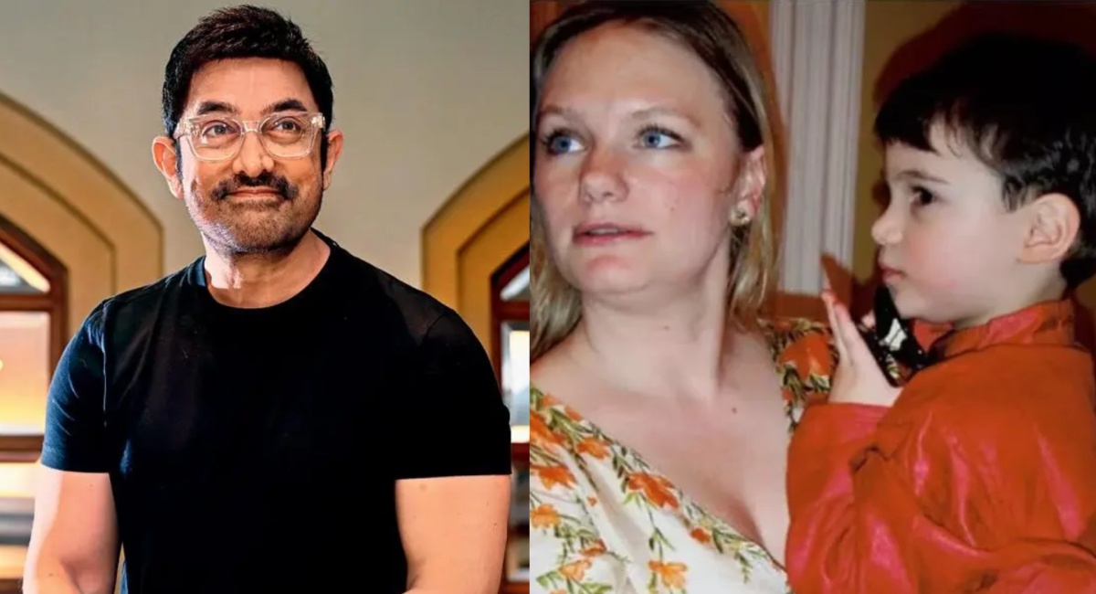 Aamir Khan and Jessica Hines