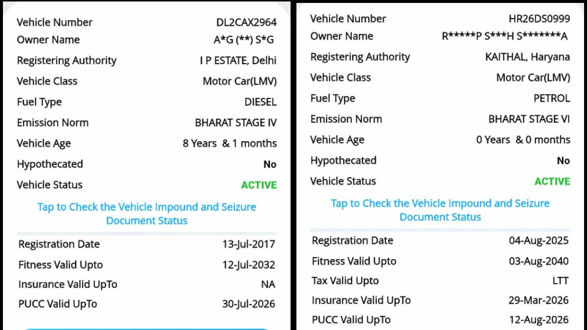 RahulGandhiVsPMModiVehicles