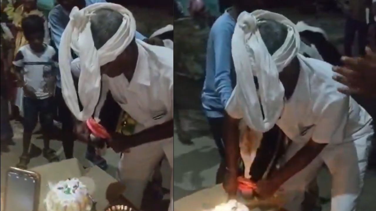 uttar-pradesh-farmer-celebrates-calf-first-birthday-with-cake-cutting-ceremony-heartwarming-video-wins-the-internet