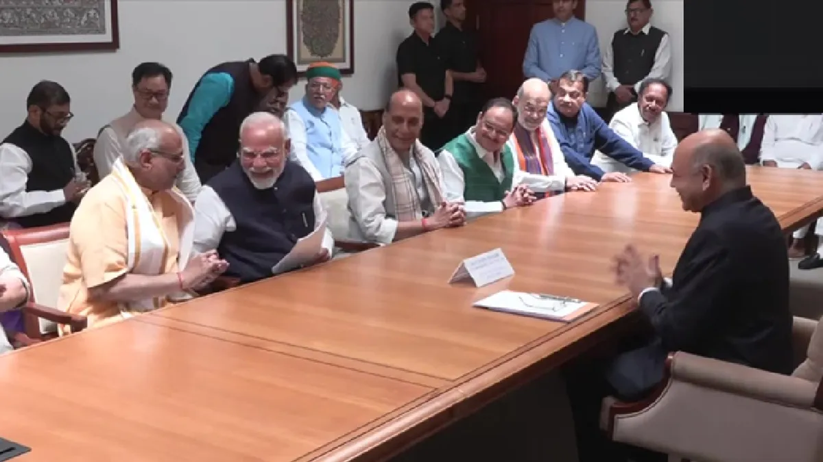 cp-radhakrishnan-nda-candidate-for-vice-president-post-files-his-nomination-in-the-presence-of-pm-modi