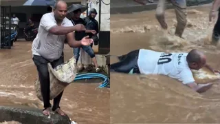 Mumbai Man’s Rain Dance In Waterlogged Street Wins Hearts, Internet Says ‘Indians Can Find Entertainment Anywhere’ | VIDEO