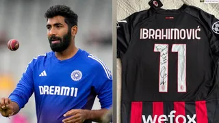 Jasprit Bumrah Flaunts AC Milan Jersey Signed By Zlatan Ibrahimovic: 'Words Fall Short'