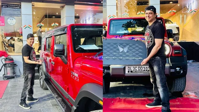 watch-musician-palash-sen-brings-home-a-new-mahindra-thar-roxx-this-is-what-netizens-said