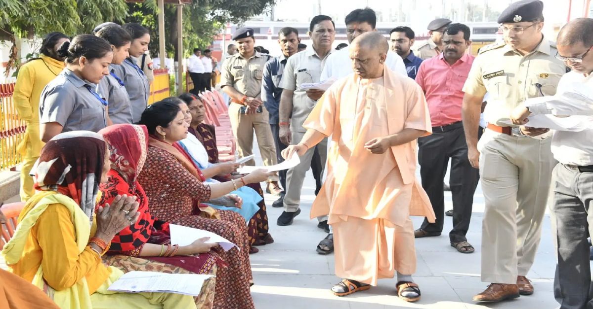 lucknow-retired-soldier-reaches-cm-yogis-janata-darbar-after-consuming-poison-over-harassment-by-ghaziabad-mla