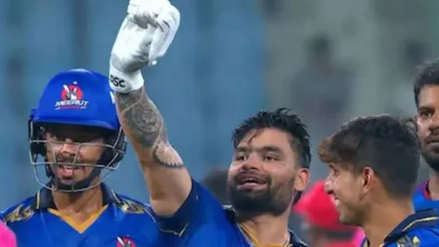 meerut-mavericks-vs-gaur-gorakhpur-lions-upt20-2025-match-scorecard-rinku-singh-justifies-his-asia-cup-selection-by-scoring-scintillating-century-against-gorakhpur-lions-watch