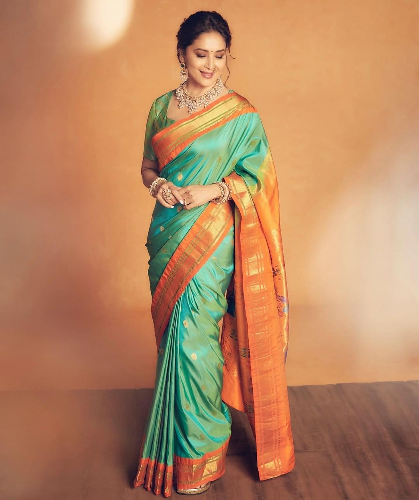 madhuri dixit saree