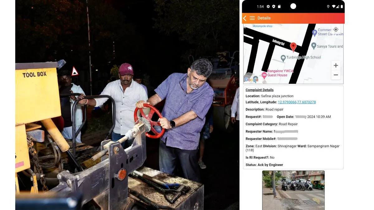bengaluru-pothole-woes-dk-shivakumar-urges-bangaloreans-to-report-damaged-roads-via-fix-my-street-app-check-steps