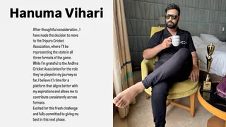 Hanuma Vihari Parts Ways With Andhra Pradesh, Joins Tripura For 2025-26 Domestic season