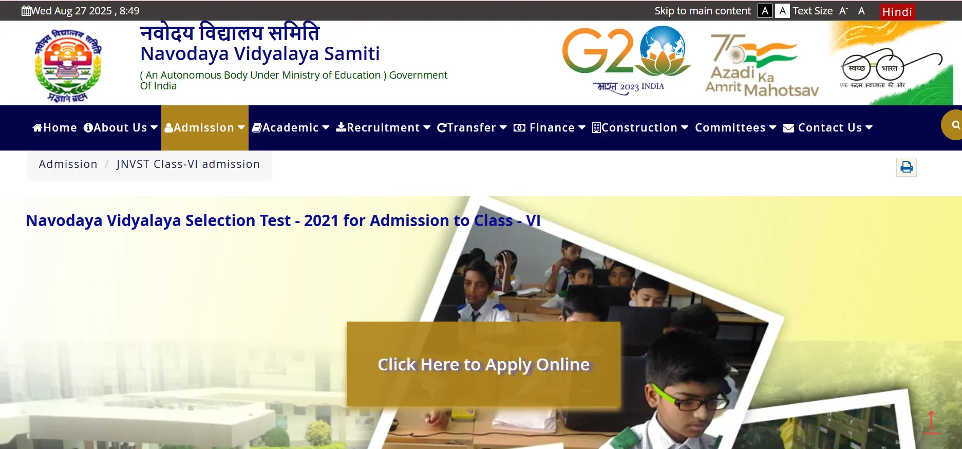 nvs-class-6-admission-2025-registration-ends-today-heres-how-to-apply-at-navodaya-gov-in-direct-link-to-register-here