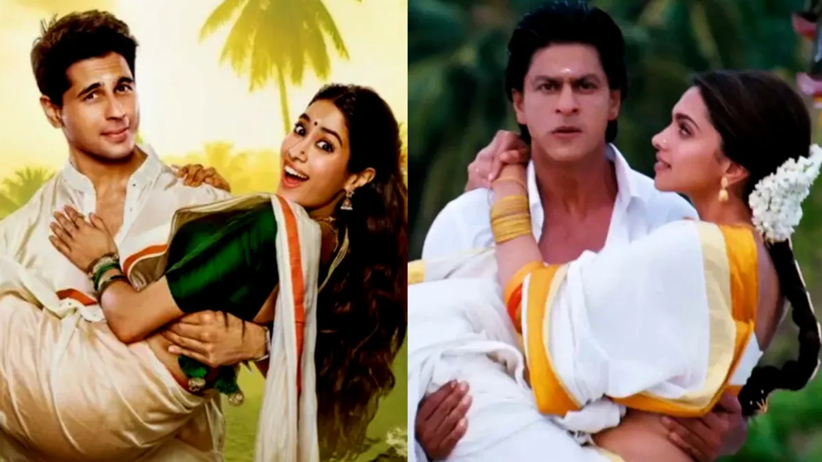 param-sundari-vs-chennai-express-janhvi-kapoor-sidharth-malhotra-break-silence-on-comparison-with-shah-rukh-khan-deepika-padukone-movie