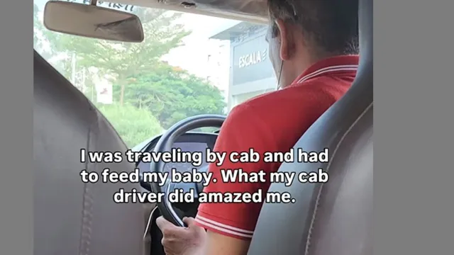 new-mom-feels-nervous-to-breastfeed-baby-in-taxi-indian-cab-drivers-kind-gesture-wins-hearts-viral-video