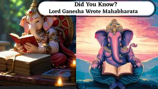 Did You Know? Lord Ganesha Wrote The Epic Mahabharata: An Unknown Mythological Tale