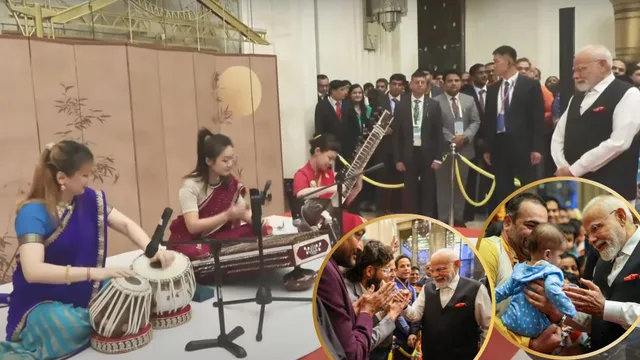 modi-reception-in-china-modi-modi-chants-musical-performance-and-dances-take-centre-stage-video