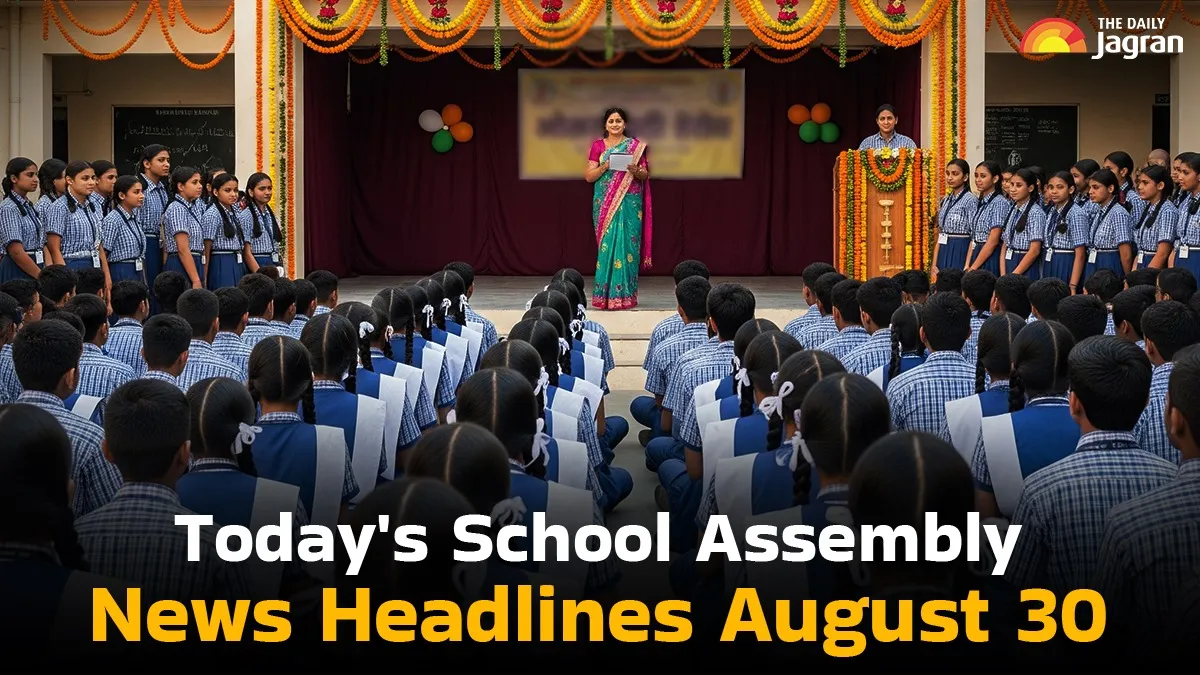 todays-school-assembly-news-headlines-august-30-trains-cancelled-in-several-states-due-to-heavy-rains-pm-modi-departs-to-attend-chinas-sco-summit-asia-cup-2025-updates