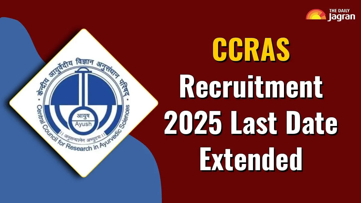 ccras-recruitment-2025-registration-deadline-extended-till-september-22-for-394-group-a-b-and-c-posts-apply-at-ccrasnicin