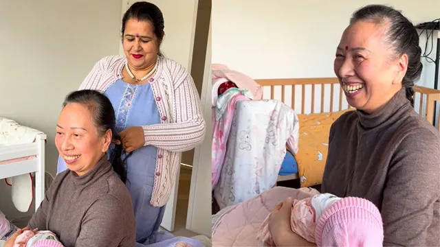 kitni-pyari-lag-rahi-ho-indian-mom-sweet-gesture-of-placing-bindi-on-chinese-mother-in-law-wins-hearts-video