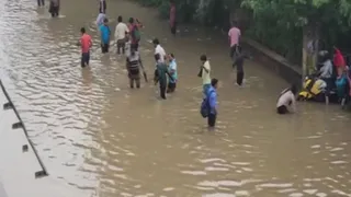 Gurugram Weather Woes: Waterlogging, Traffic Chokes City; IMD Issues Orange Alert For Heavy Rain