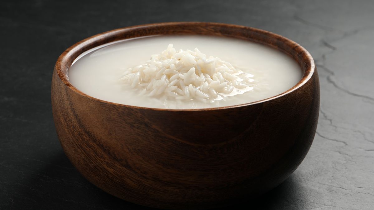 uses of boiled rice water