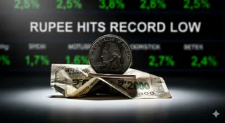 Rupee Hits Record Low Of 88.18 Against Dollar Amid Indo-US Trade Deal Uncertainty, Weak Domestic Markets

