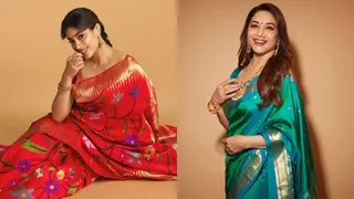 Janhvi Kapoor, Madhuri Dixit And More Inspired Paithani Sarees For Ganesh Visarjan 2025