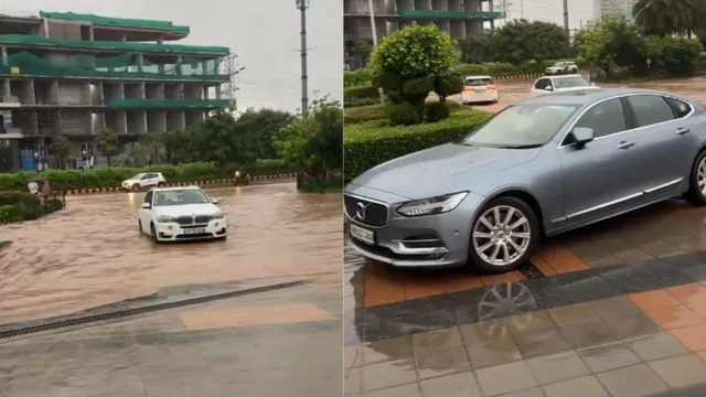 luxury-cars-zero-power-mercedes-bmw-and-volvo-stuck-in-gurgaon-flooded-roads-raise-questions-about-poor-infrastructure