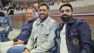 Amid MS Dhoni's Hookah Memes, Fans Spot Former India Captain During Novak Djokovic Match At US Open
