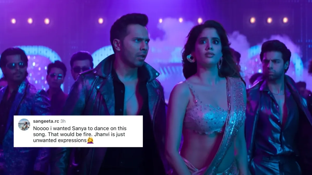 better-than-janhvi-kapoor-sunny-sanskari-ki-tulsi-kumari-bijuria-song-upsets-fans-for-not-making-sanya-malhotra-dance