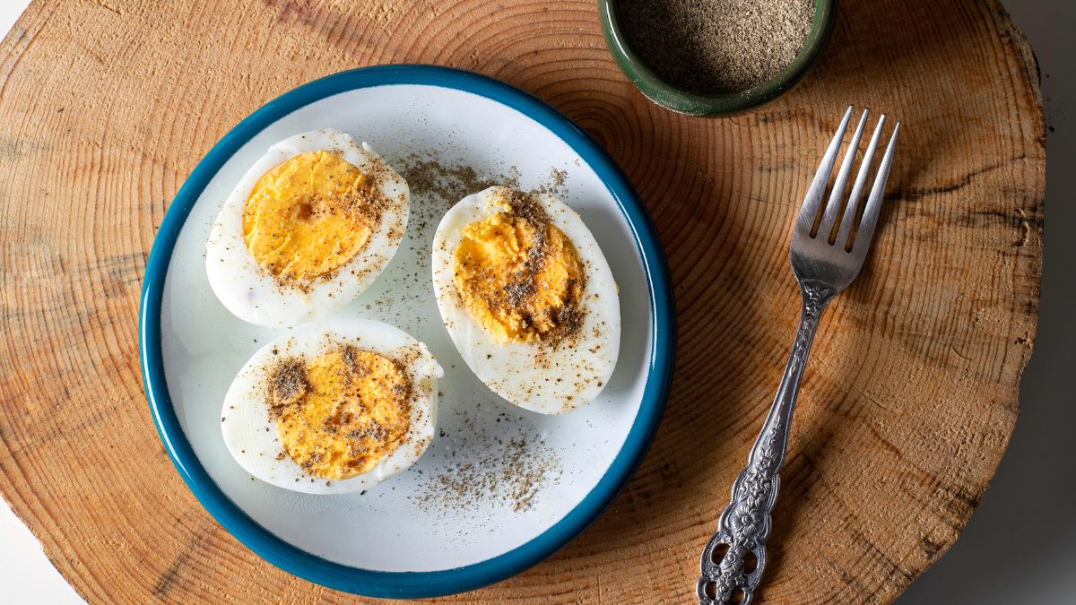 Boiled Eggs As Healthy Breakfast