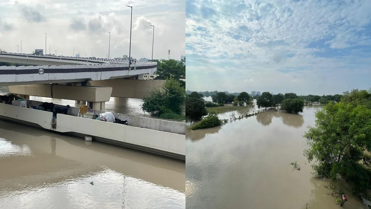 delhi-drone-visuals-show-yamuna-river-overflowing-flooding-vast-areas-in-mayur-vihar-khadar-amid-heavy-rain-watch