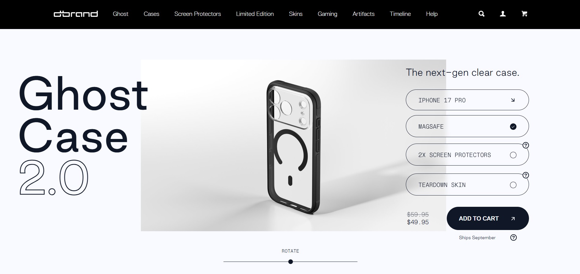 Credits: Dbrand (Screenshot by Alex)