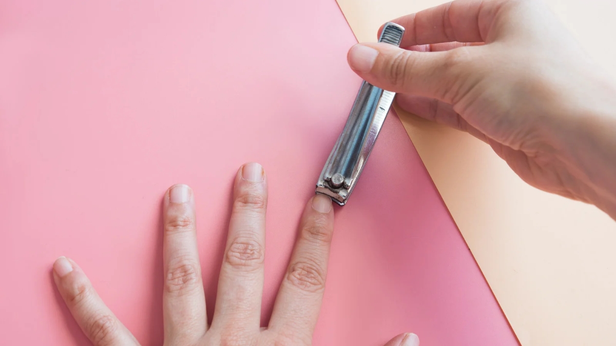 why cutting nails does not pain