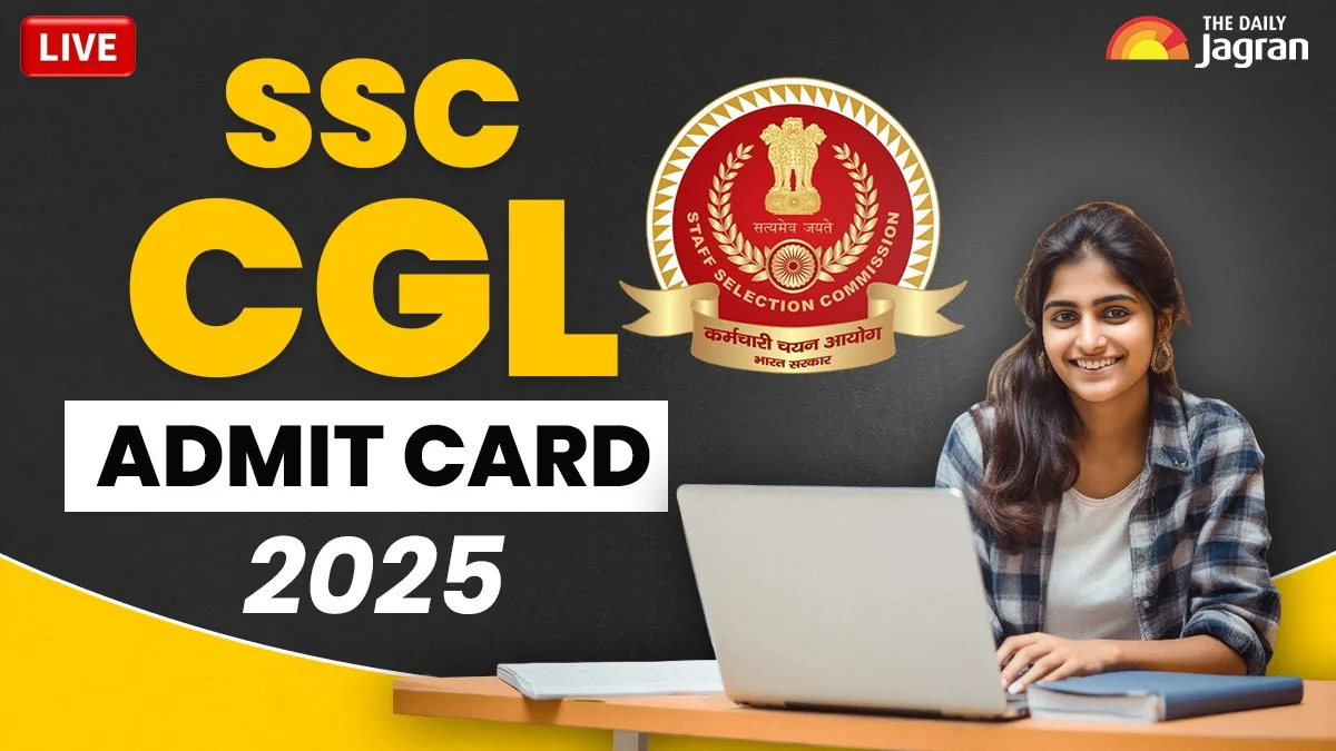 SSC CGL Admit card 2025 Live Updates : Download Tier 1 Hall Ticket At ssc.gov.in, Check Exam Dates & Other Details Here
