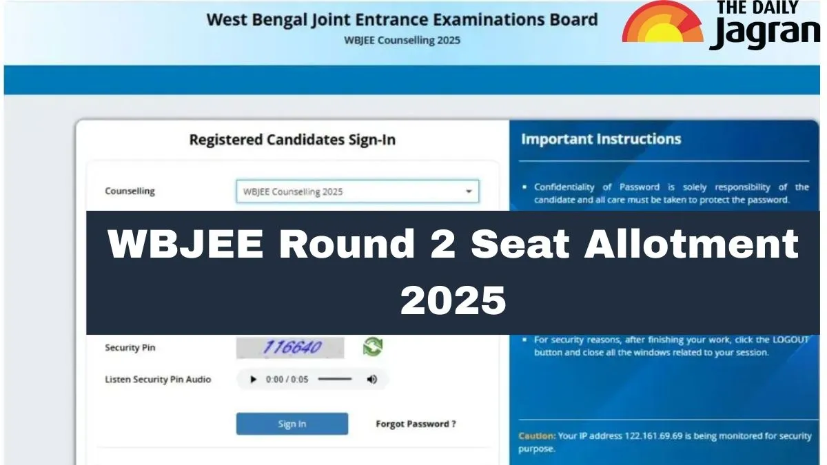 wbjee-counselling-2025-round-2-seat-allotment-result-to-be-released-tomorrow-at-wbjeebnicin