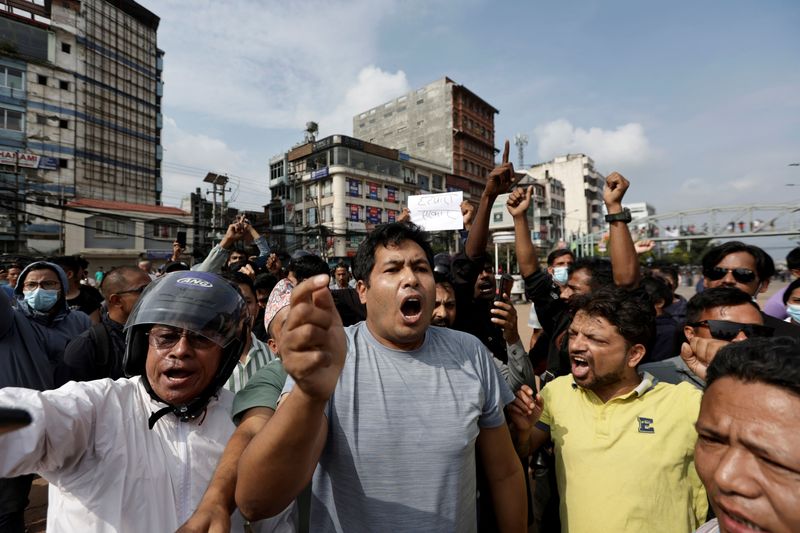 NEPAL PROTEST