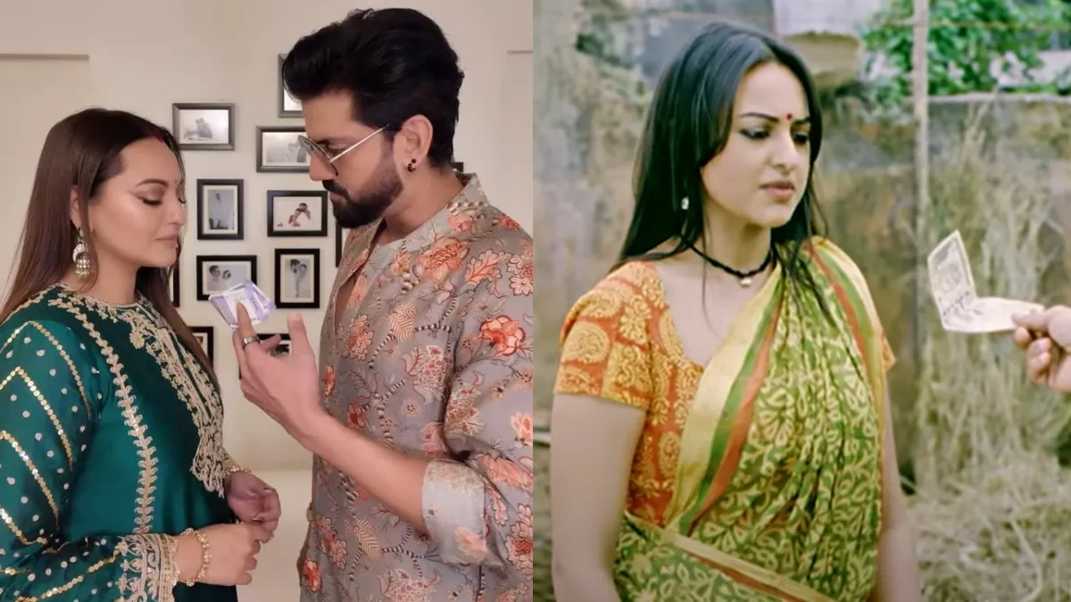 sonakshi-sinha-and-zaheer-iqbal-recreate-dabangg-iconic-scene-to-mark-15-years-of-her-debut-film
