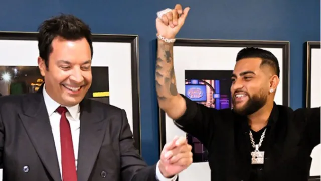 karan-aujla-makes-us-tv-debut-on-the-tonight-show-with-jimmy-fallon-singer-gives-him-bhangra-lessons-in-viral-video